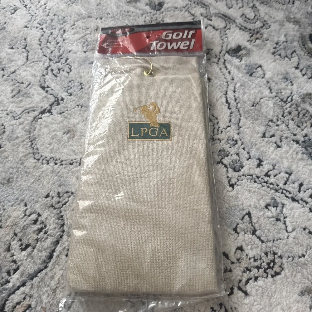 Vintage LPGA Golf Bag Towel NEW Old Stock  Design 16